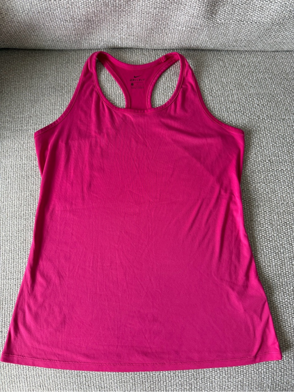 Nike Women’s Dri-FIT Racerback Tank Top - Hot Pink